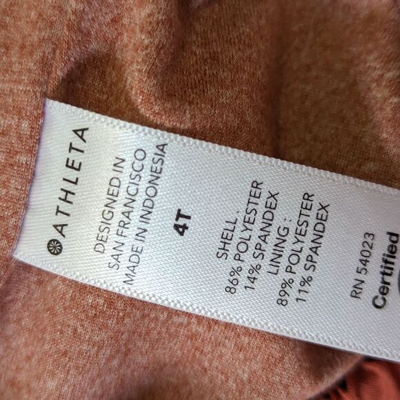 Athleta Chelsea Cargo Lined Elastic Waist Hiking Pant Sz 4 Tall Etruscan… - Picture 10 of 11